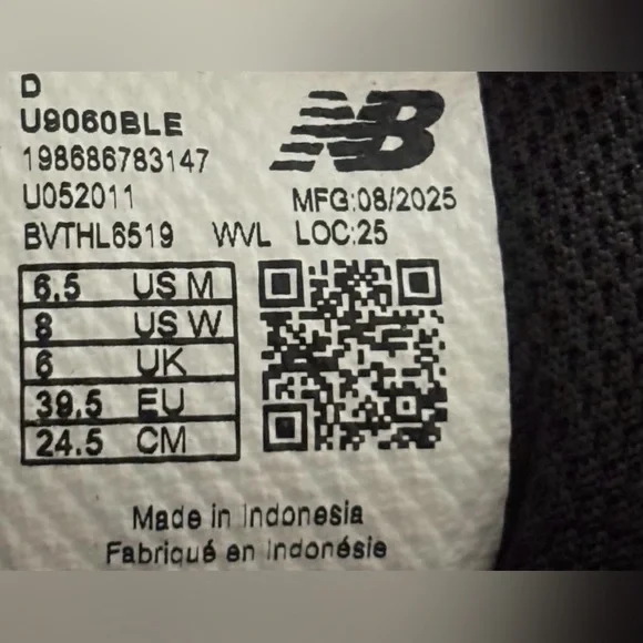 New Balance 9060 💅✨ Pink Taffy Grey Matter Women’s U9060BLE Shoes 7 8 8.5 9.5 - Picture 14 of 16